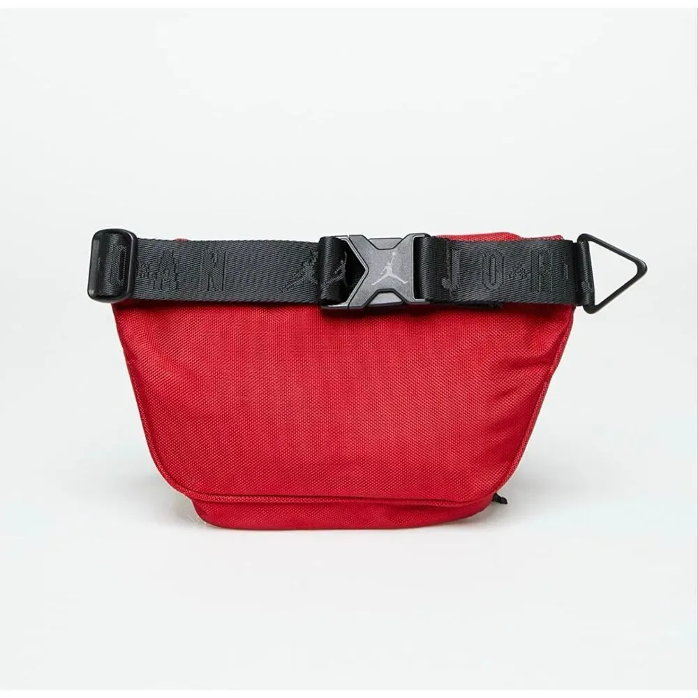 #570. Jordan Gym Red Jumpman Rise Logo Crossbody Sling Bag NWT